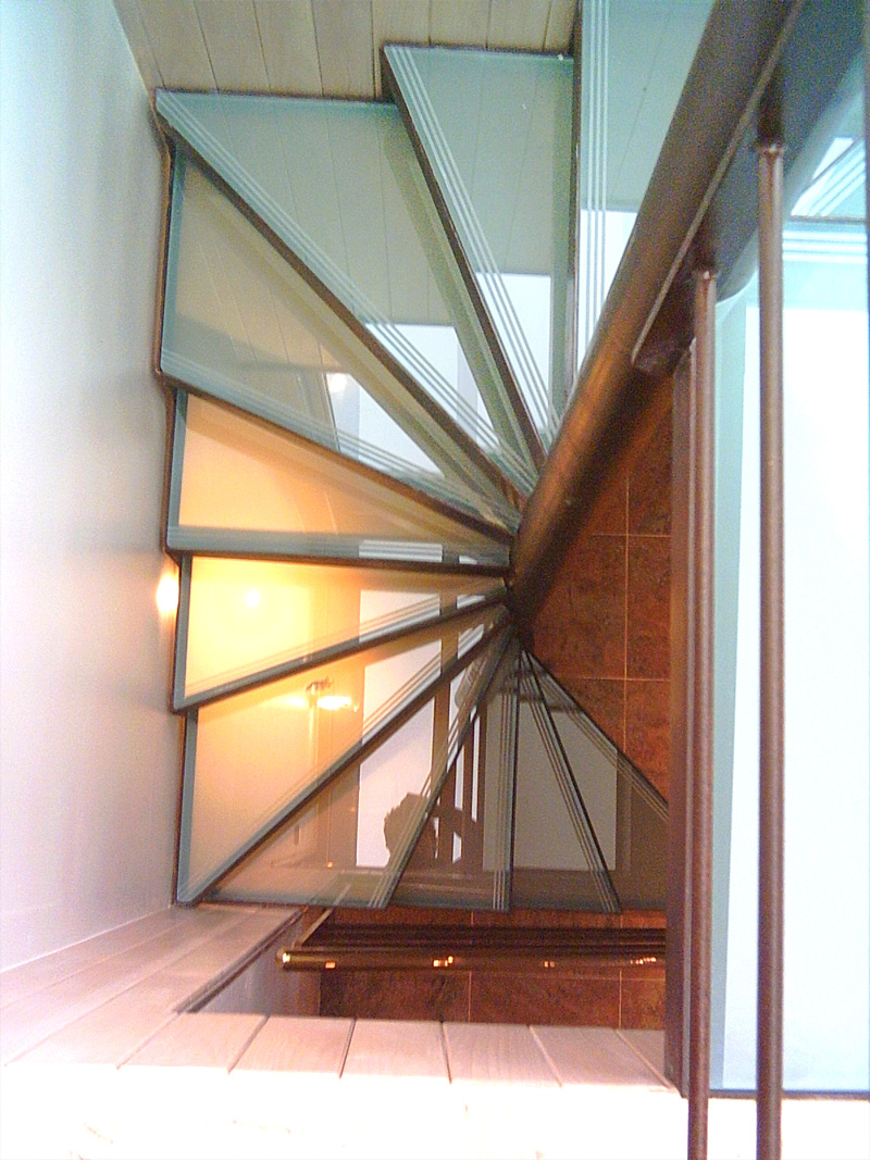 escalier helicoidal 3 etages