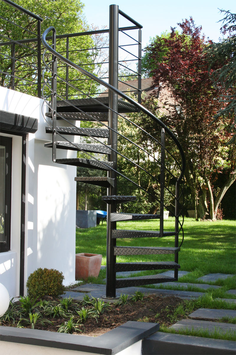 escalier exterieur pour terrasse