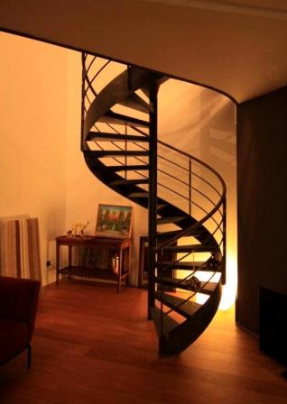 escalier helicoidal belgique