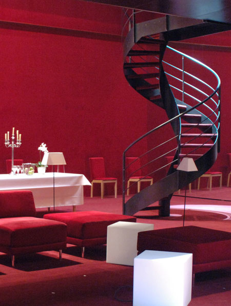 Escalier balancé
