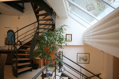 escalier balancé