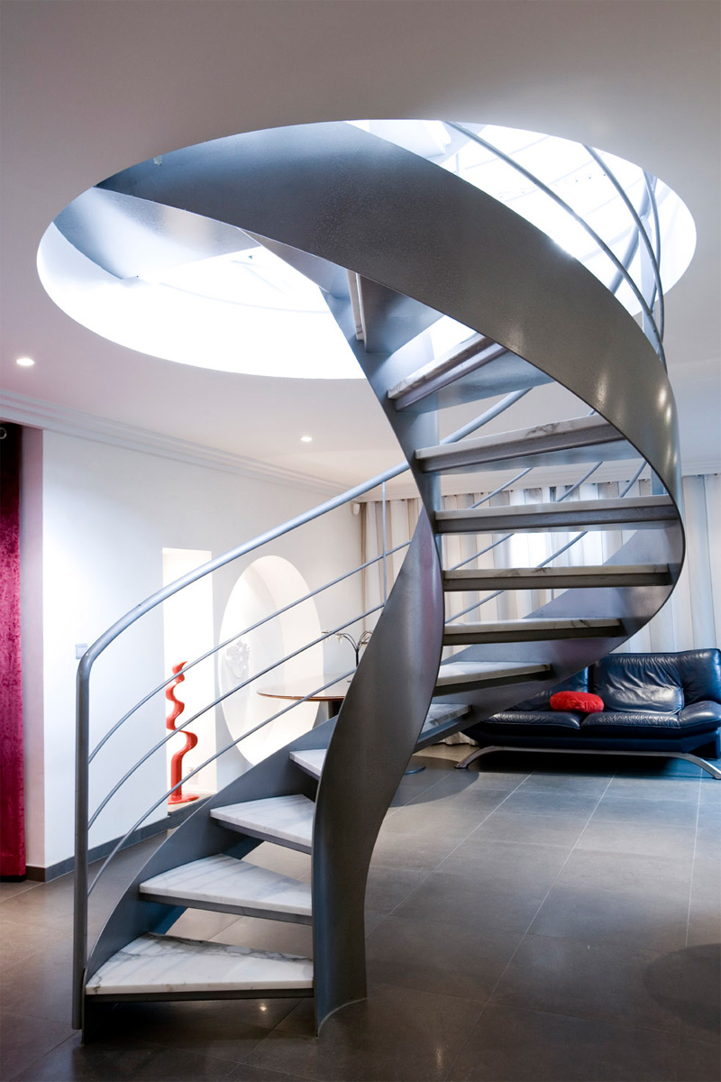 Escalier balancé